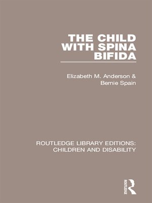 cover image of The Child with Spina Bifida